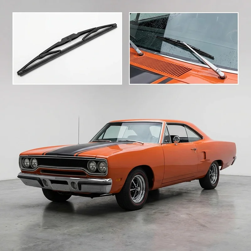 Driver Side Wiper Blade for Plymouth Road Runner (1970 - 1975) - 1